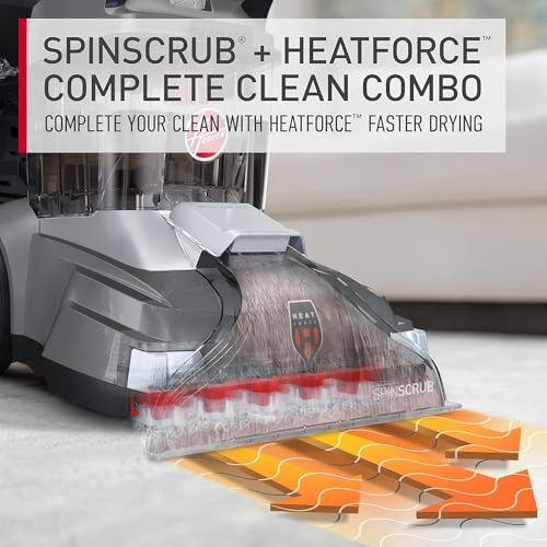 Image of Hoover PowerScrub XL Pet Carpet Cleaner Machine, Deep Cleaning Carpet Shampooer, FH68050 + 64 oz Everyday Cleaner Solution, AH31924