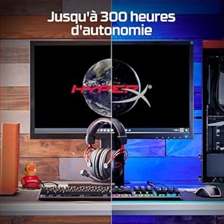 HyperX Cloud Alpha Wireless – Casque de jeu pour PC