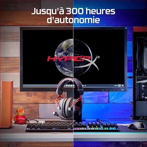 Casque gaming PC HyperX Cloud Alpha Wireless micro antibruit autonome