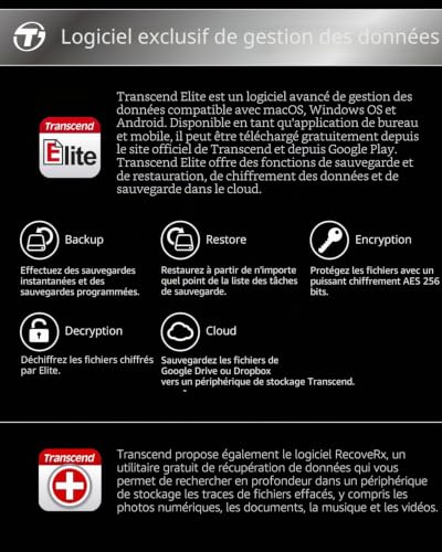 Transcend Clé USB 2.0 64 Go JetFlash 370 Blanc TS64GJF370
