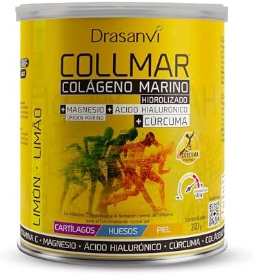 Drasanvi COLLMAR Colágeno Marino Hidrolizado + Cúrcuma con Magnes...