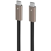 Ubluker Cavo USB C a USB C 40Gbps 5M, 240W 100W 60W USB4 24PIN per Thunderbolt 4 Emarker