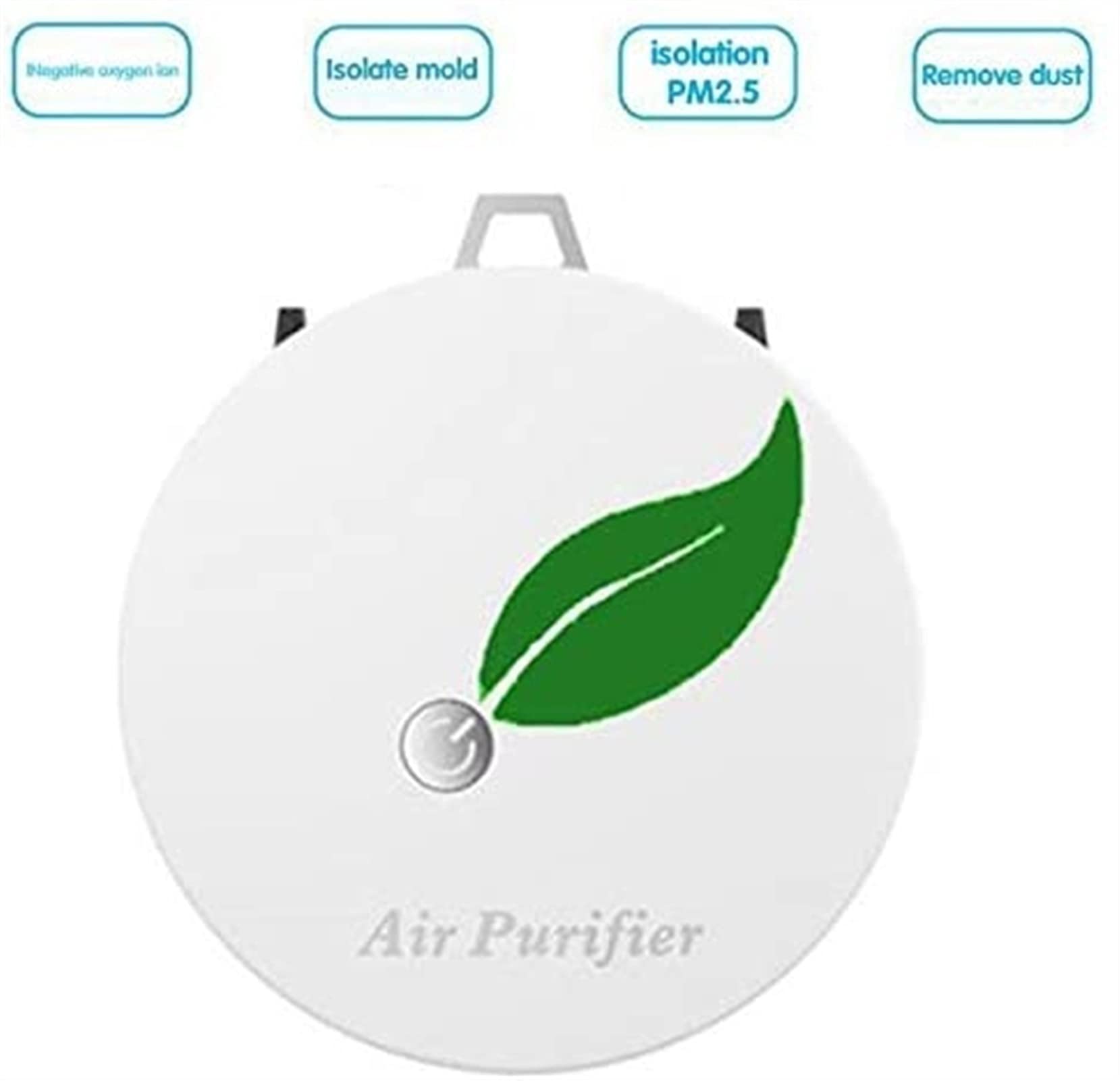 Purificador de aire para el hogar, purificador de aire negativo, collar portátil, purificador de aire, para adultos y niños, 3 piezas