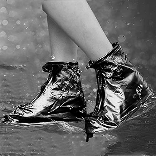 Cover Waterproof Anti-Slip Boot Rain Shoe Shoes Covers Zipper Shoes High-Top Rain Gear #TOP3