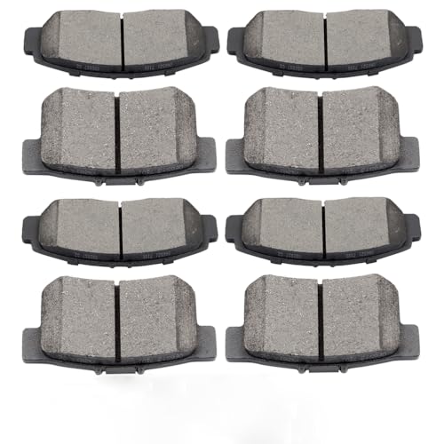 Image of SCITOO D787 D537 Front Rear Ceramic Brake Pads Sets For Honda For Accord | For Accord 2003 2004,For Acura For TSX 2004-2008; 8PCS w /Hardware