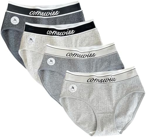 [三丸] ショーツ レディース パンツ 下着 パンティ スポーツショーツ 綿 4枚セット シームレス ノーライン 食い込みない 締め付けない 肌に優しい 柔らかい 高伸縮性 吸汗 蒸れない オーガニックコットン 美尻 女性用下着 詳細画像1