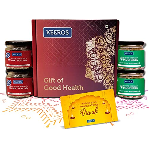 11% OFF on Keeros Healthy Gift Hampers For Diwali & Bhaidooj (Trail Mix & Multiseed Combo) 11% OFF on Keeros Healthy Gift Hampers For Diwali & Bhaidooj (Trail Mix & Multiseed Combo)