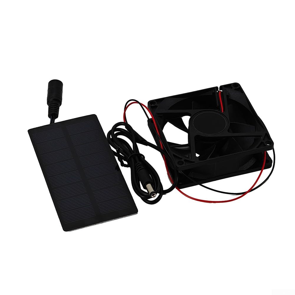 Ventilateur solaire 10W 5V IP65 étanche pour camping poulailler serres
