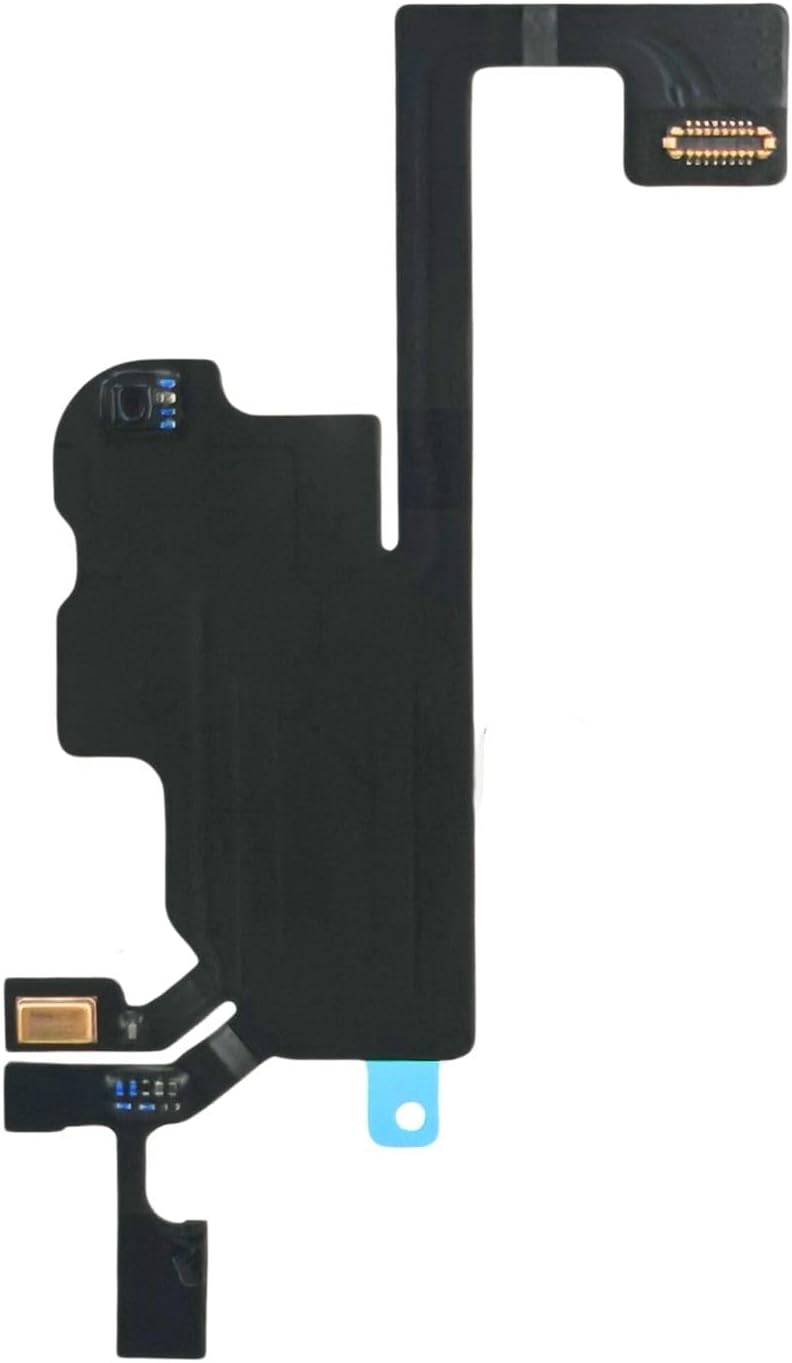 Ear Speaker Sensor Proximity Light Flex Cable Incl Mic Replacement for iPhone 13