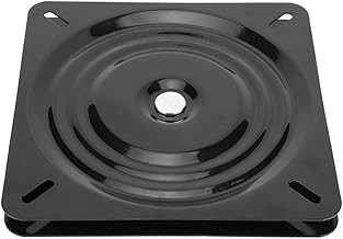 Omabeta Acessório de móveis forte e fácil placa de base giratória durável cadeira de base giratória placa giratória cadeira de escritório cadeira de bar para móveis cadeira