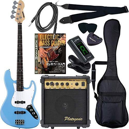 エレキベース ジャズベースタイプ アクアブルー SELDER Fender MEX Limited Player Plus x Blu DeTiger Jazz Bass (Sky