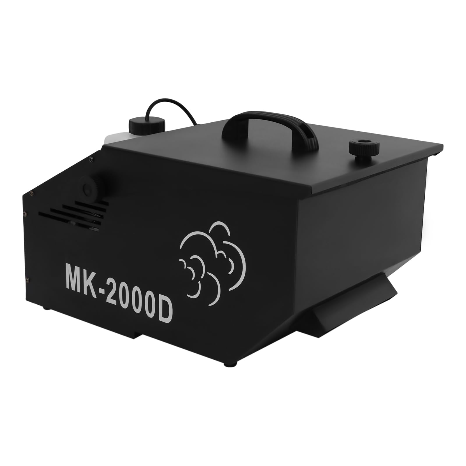 Macchina per fumo con telecomando wireless, macchina per nebbia professionale da 1200 W con controllo DMX e telecomando, effetto nebbia, per feste, club e sceneggiatura