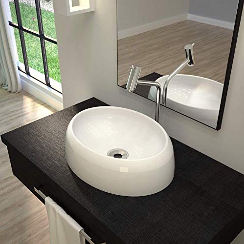 Cuba de Apoio para Banheiro OV39W Capri Compace Branco