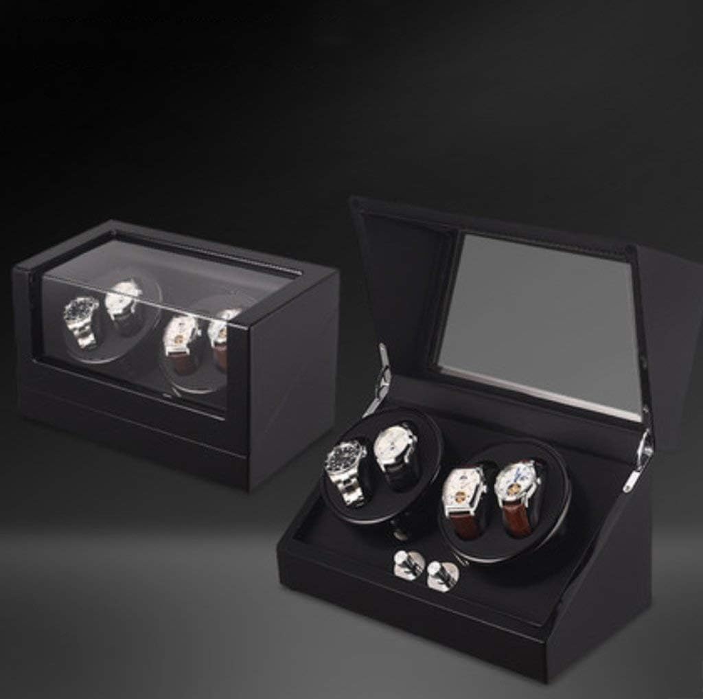 Automatic Watch Winder Shake Watch Device Meter Changer Shake Watch Device Upper Chain Shifter Mechanical Meter Automatic Meter Box Watch Winder Display Watch Box Case Watch Storage