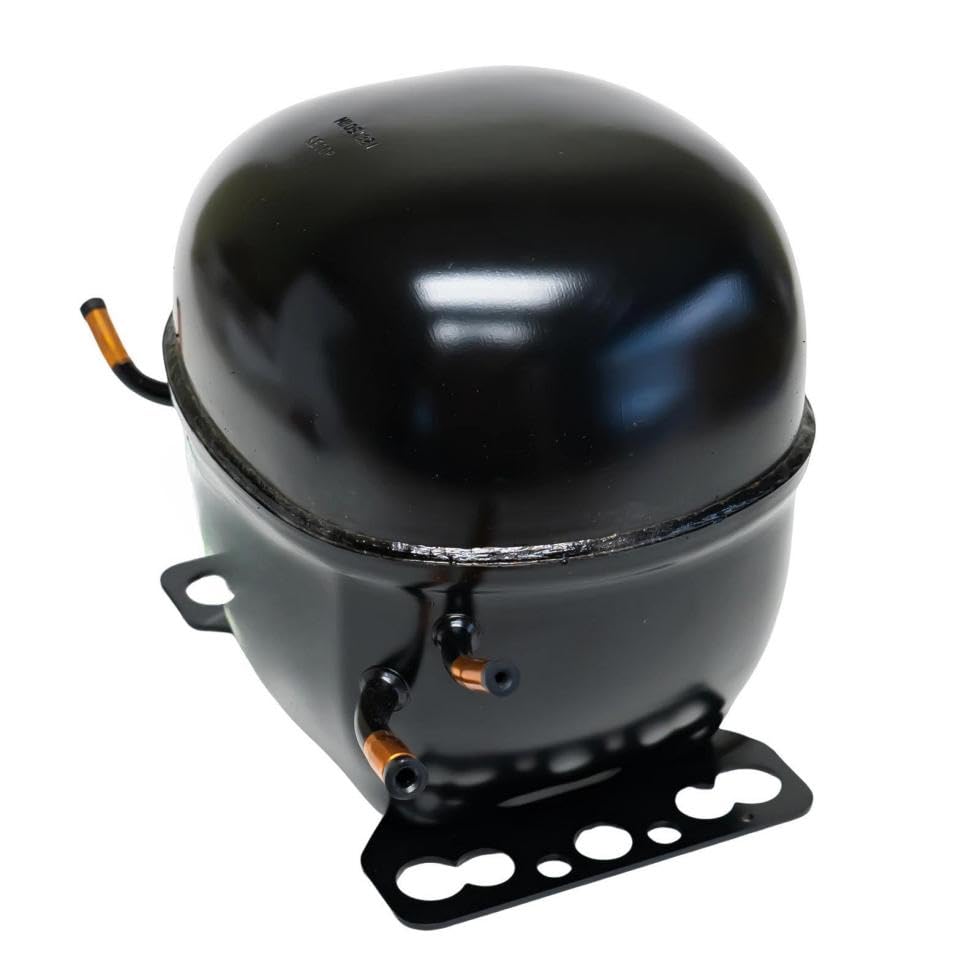 NF11FX R134a Hermetic Refrigeration Compressor for Secop, 1101 BTU LBP 4164 BTU HBP, Height 8.0 inches, Commercial refrigeration compressors Replace part NE2121Z NEK6187Z AEA2410YXA AEA4440YXA on Fridge.com