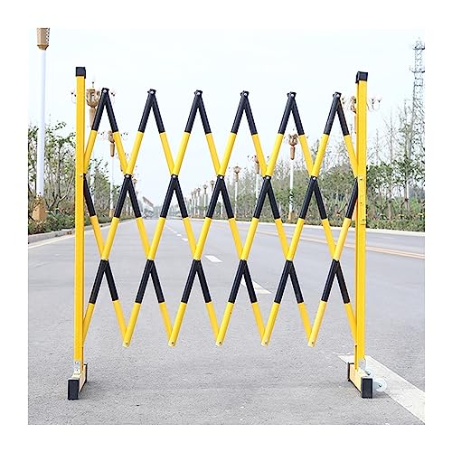 Cancello Retrattile con Ruote - Cancello di Controllo del Traffico Pieghevole e Portatile, Ideale per la Sicurezza delle corsie e la Gestione della Folla.