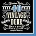 Vintage Dude-40 3-Ply Lunch Napkins