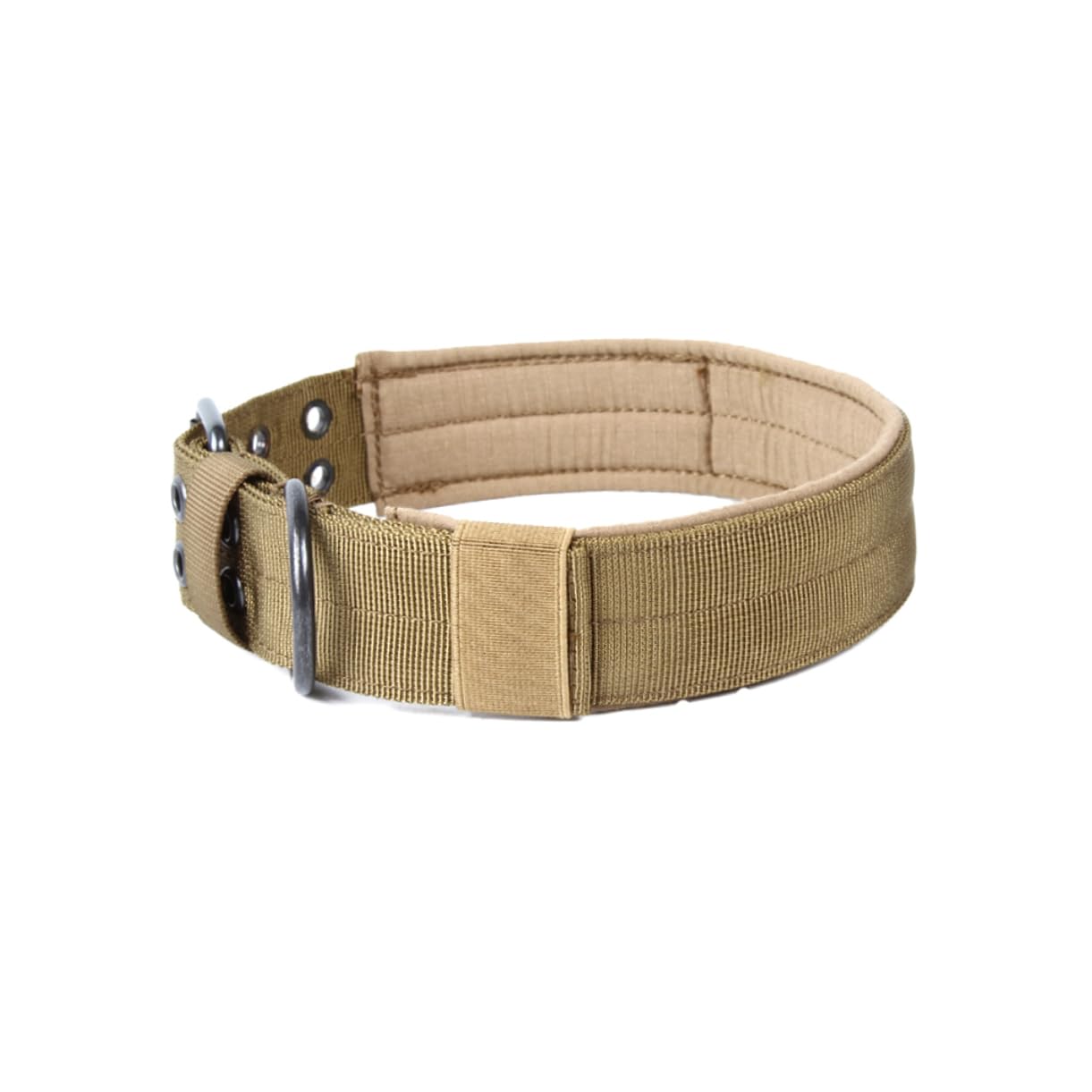 Collier en nylon pour chien moyen réglable avec anneau lot de 2 Milisten