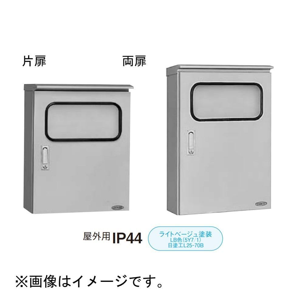 日東工業 ステンレス 型窓付キャビネット 片扉 NITO N425154 Nito 日東