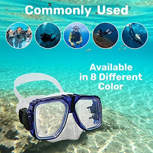 H2Odyssey Alpha 2 Scuba Mask - Anti Fog Scratch Resistant Masks for Snorkeling - Wide Angle Comfort Fit Diving Mask