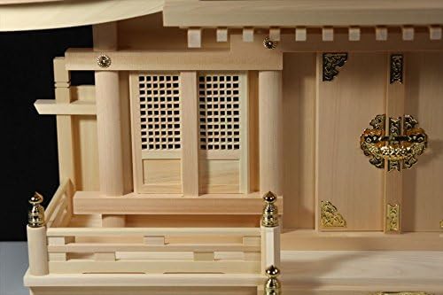 Amazon 神棚 極上 三社 単品 切妻三社 木曽ひのき 拝殿 出雲大社 桧の逸品 神棚 オンライン通販