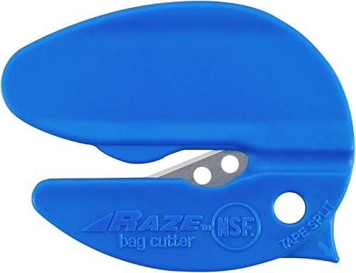 Pacific Handy Cutter BC347 - Cortador de bolsas, caja de 12, corta fácilmente bolsas de plástico, papel y cinta, hoja de acero inoxidable oculta de