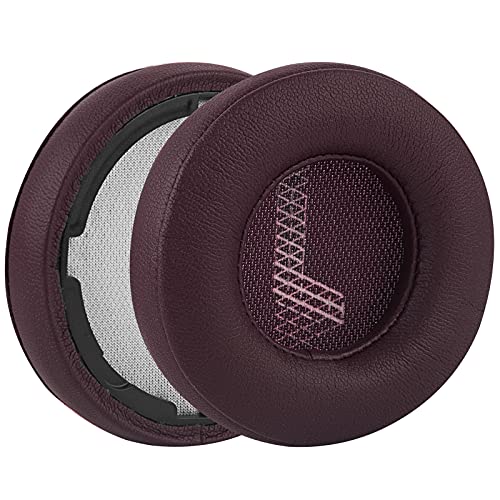 Geekria Replacement Ear Pads for JBL LIVE 400BT Headphones, Ear Cushions (Red) - Image 2