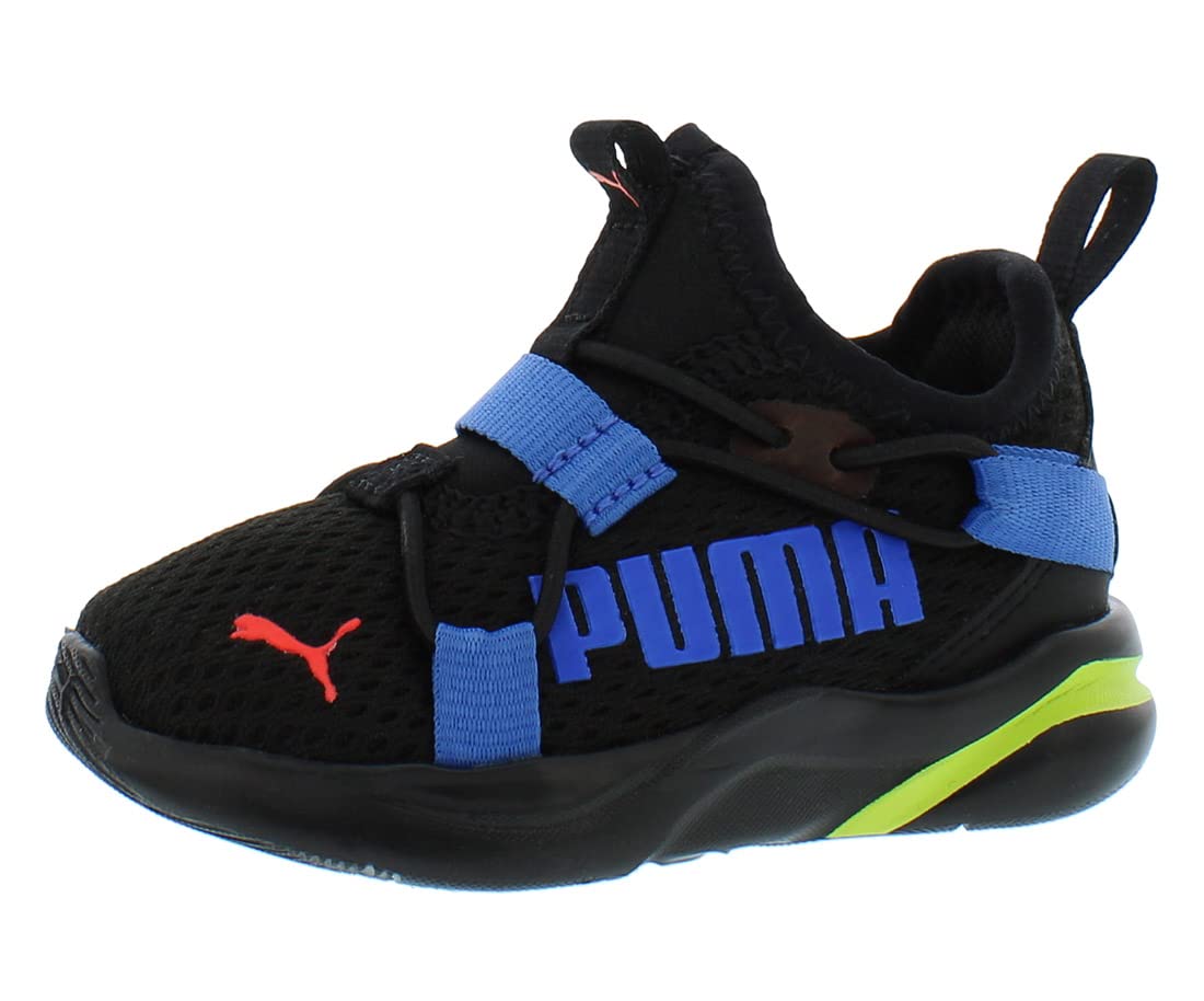 PUMA Rift Slip On Baby Boys Shoes Size 6, Color: Black/Blue
