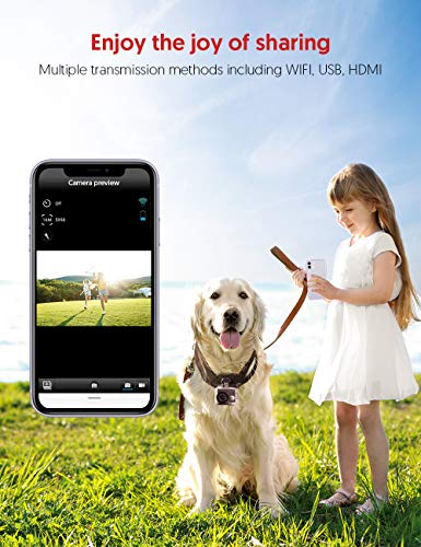 Govic TFDYT AC920 Action Cam 4k/60fps 20MP EIS Anti-Shake WiFi Touchscreen Helmkamera 40M Unterwasserkamera mit… – Bild 8