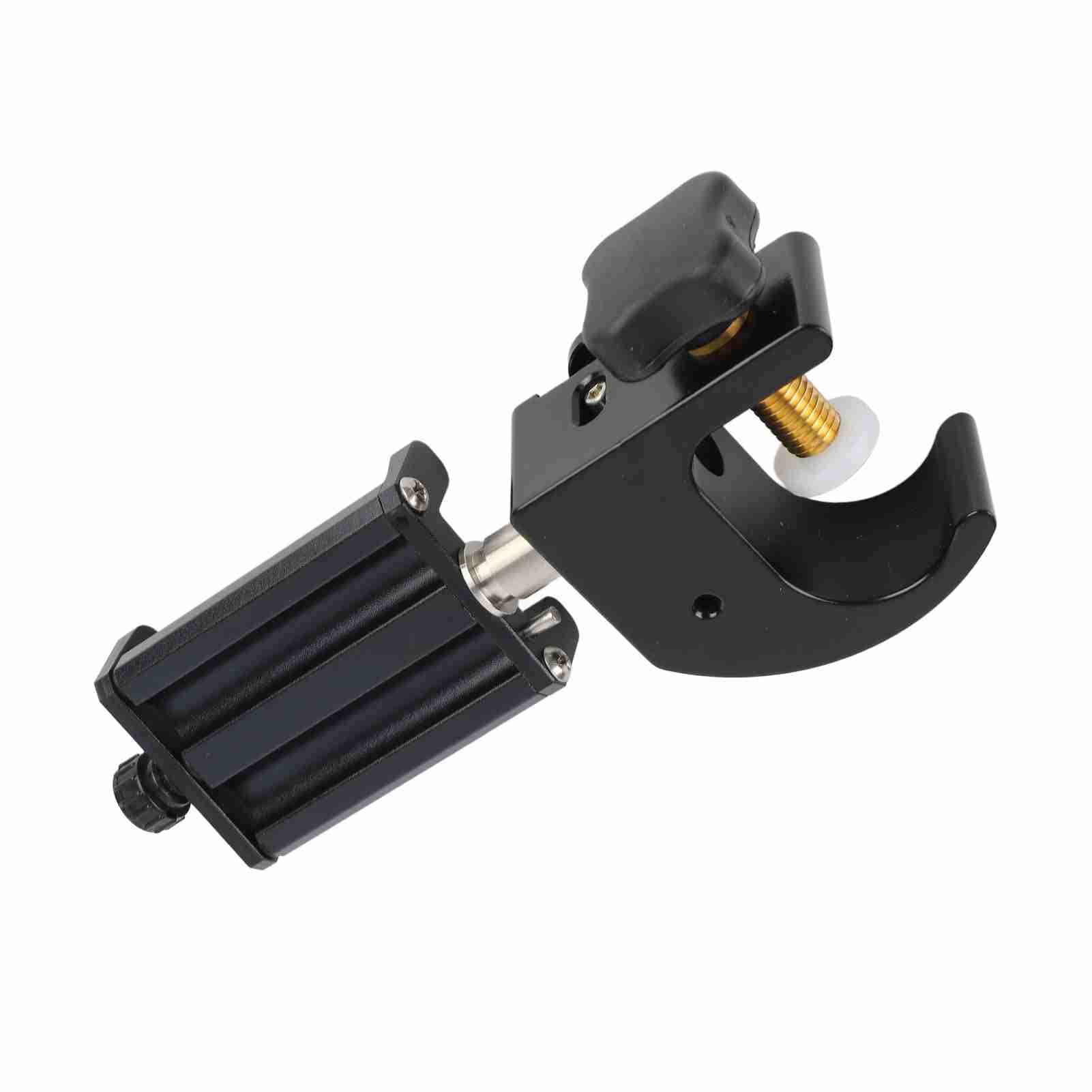Morsetto per Asta IV Morsetto per Asta per Raccolta Dati con Supporto per Telefono Supporto per RTK Portatile Universale Compatibile con Aste da 32 Mm e 20 Mm
