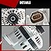 DrCax Alternator 13889N Compatible with Subaru Forester 2003-2005 Baja 2003-2006 Impreza Legacy Outback 2000-2004 Saab 9-2X 2005 2.5L H4 Replace 23700AA31A 23700AA370 A002TB2891 A002TB2991