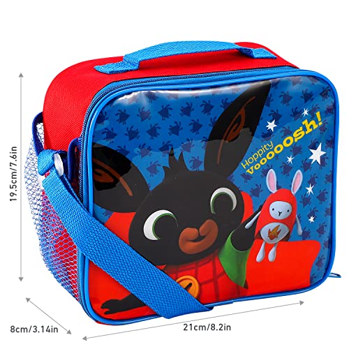 Templar Bing Rectangular Insulated Lunch Box Bag for Boys and Girls Perfect Size for Packing Hot or Cold Snacks for School and Travel BPA Free (1225HV-9681) - Image 2