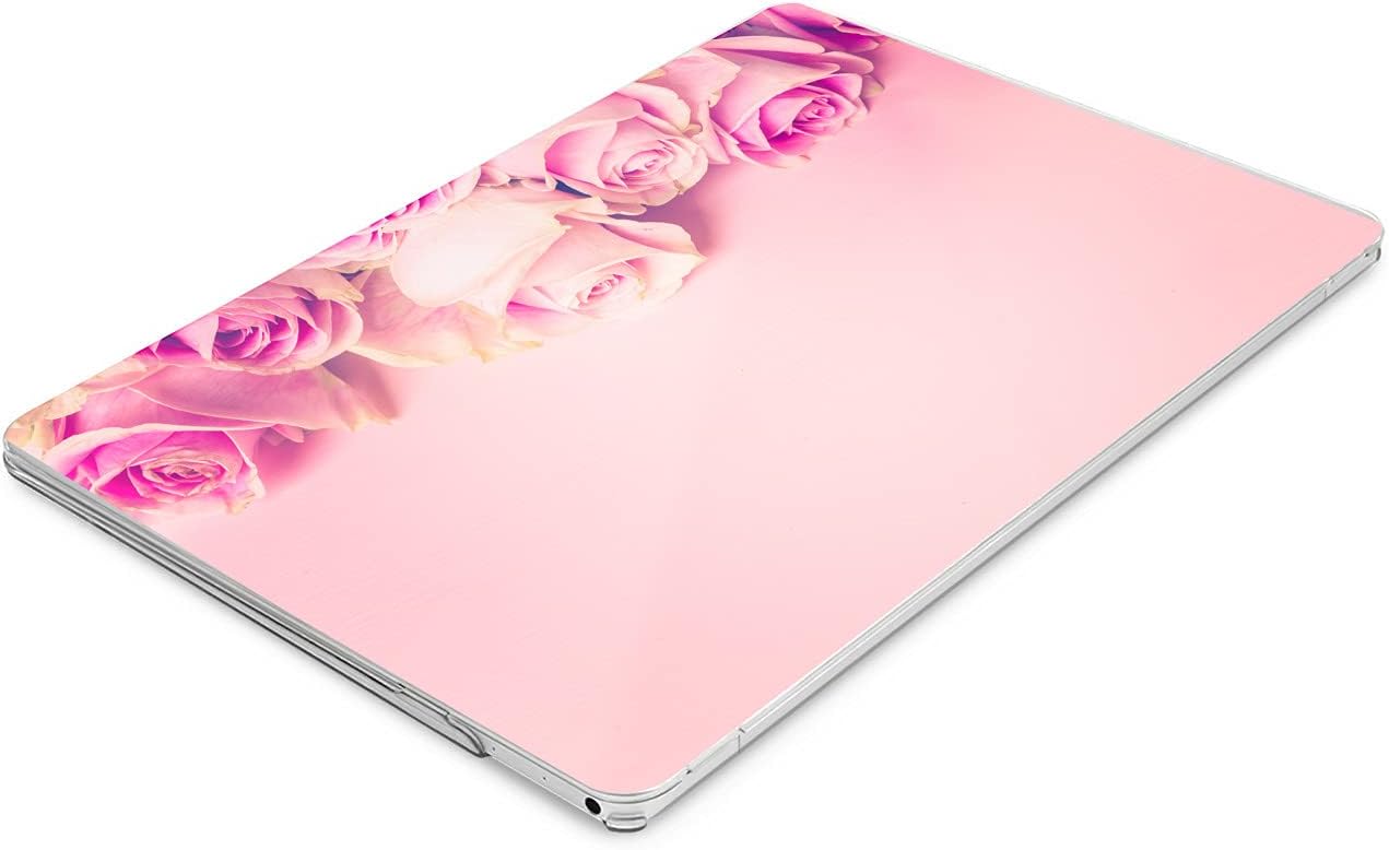 Hard Case Compatible for MacBook Pro 16 14 M3 M2 2023 M1 Pro 13 2022 Air 13 2021 Retina 2020 Mac 11 12 Aesthetic Pretty Cute Flowers Blooming Cover Protective Roses Pink Print Laptop Design