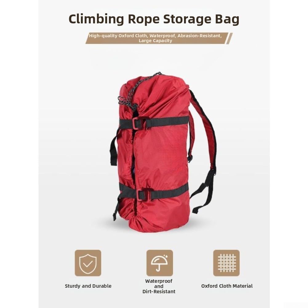 Saco Cuerdas Alpinismo 25L Tela Oxford Duradera
