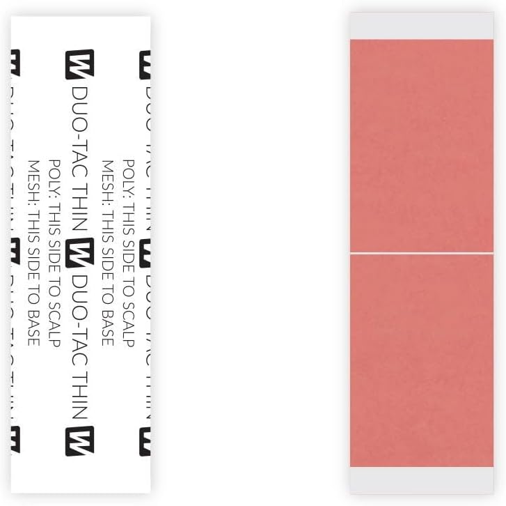 Walker Tape Duo-Tac Thin™ Protez Saç Bandı Düz 1'' x 3'' (2,5cm x 7.5cm) 36 Adet