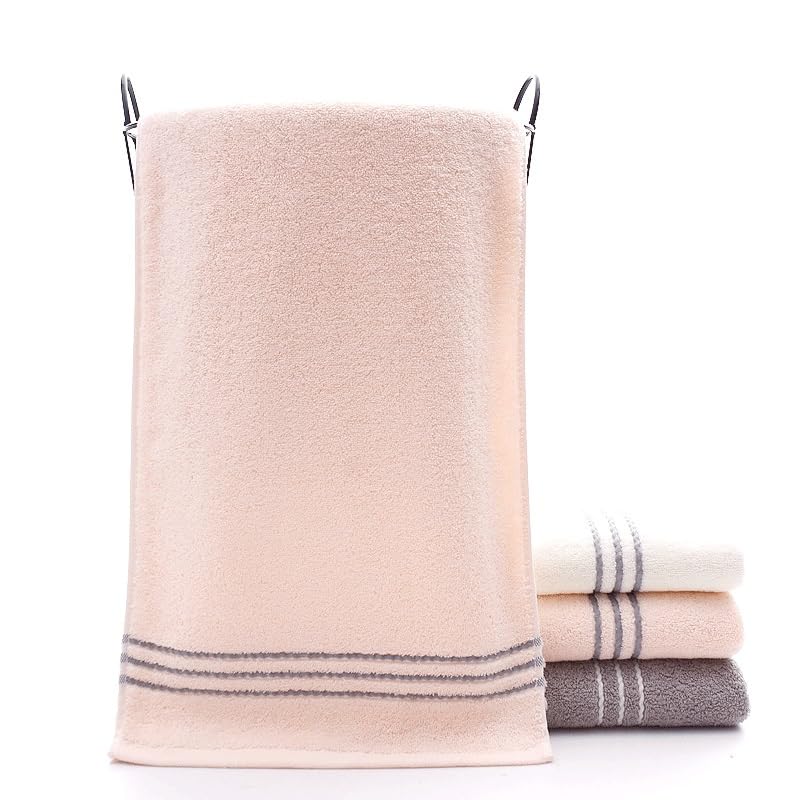 Toalla baño algodón absorbente engrosada ducha mano ZHCHAO 4