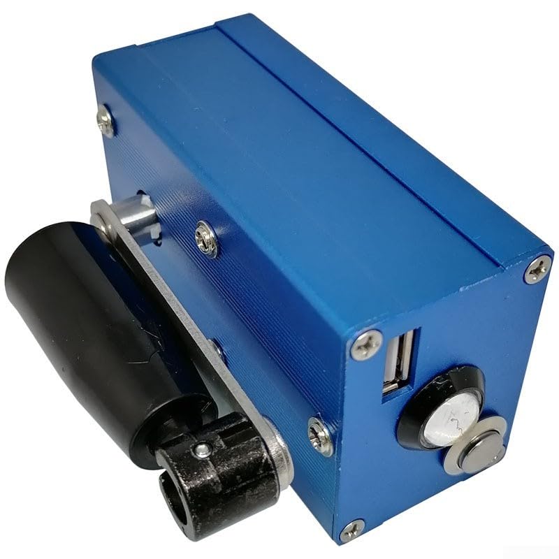 Generador de manivela, banco de energía portátil trifásico motor DC sin escobillas para cargar y alimentar teléfonos móviles (HCG-2)