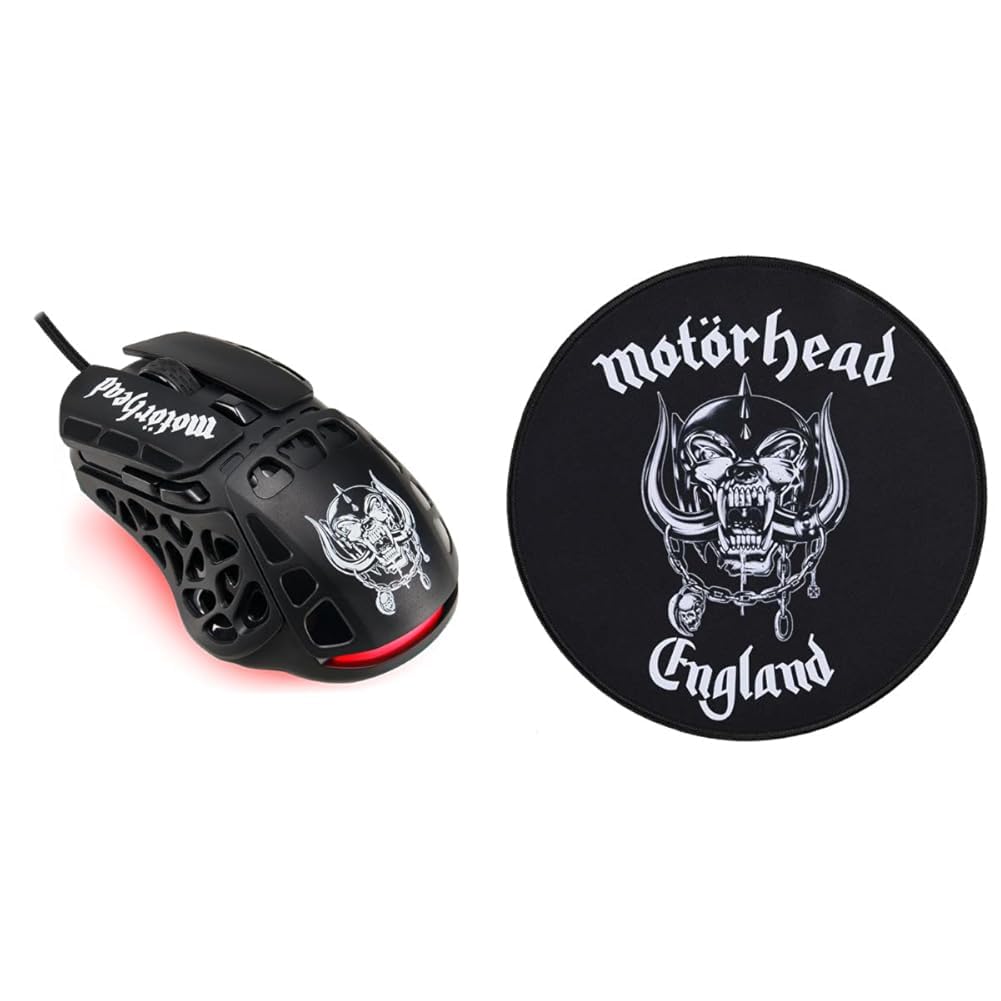 Souris Motörhead précise avec grand tapis Subsonic - 6