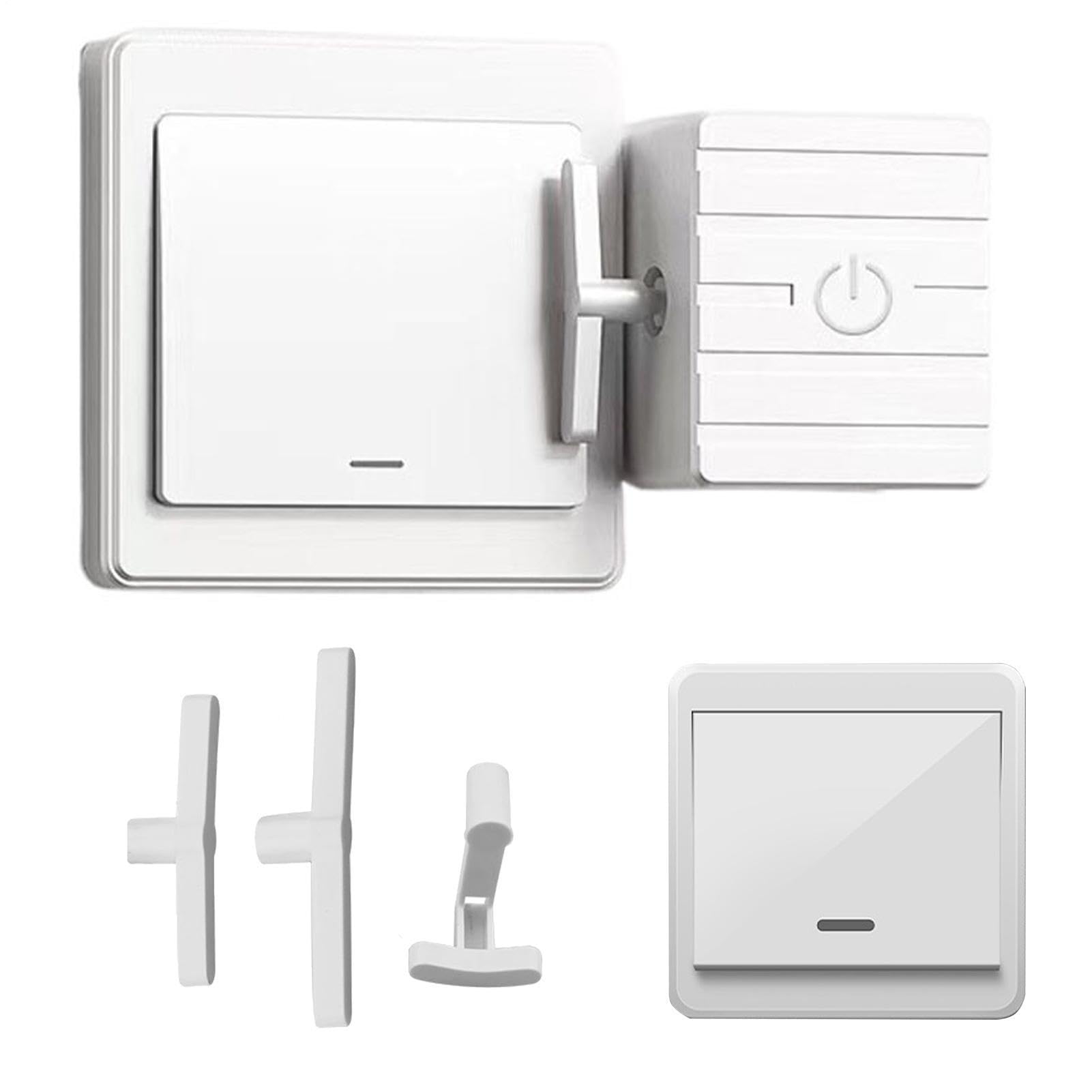 Bouton poussoir à distance sans fil autocollant interrupteur universel domotique