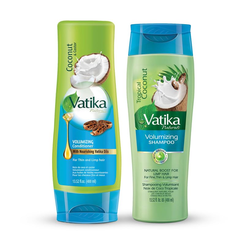 Coconut Shampoo & Conditioner – Nourishes Hair, Strengthens Roots, Reduces Breakage, Controls Frizz, Promotes Thicker, Healthy, Shiny, Soft, and Manageable Hair for All Hair Types