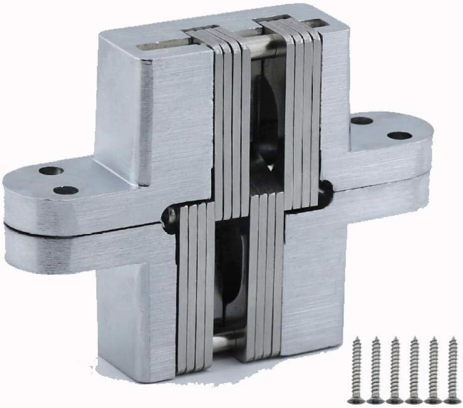Charnière de porte pliante en croix pour optimiser les petits espaces