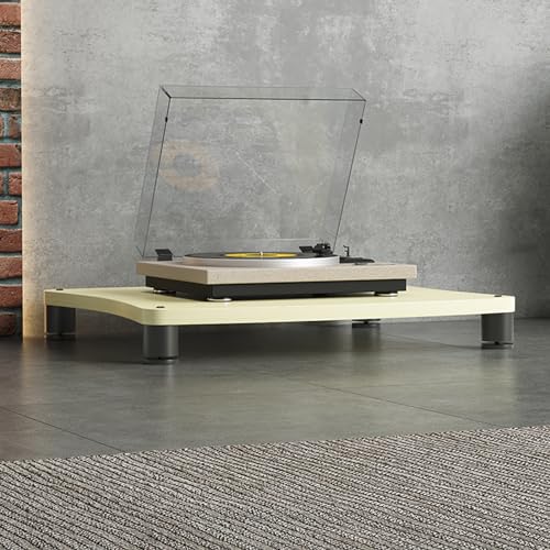 Meuble de rangement multimédia réglable en bois pour salon