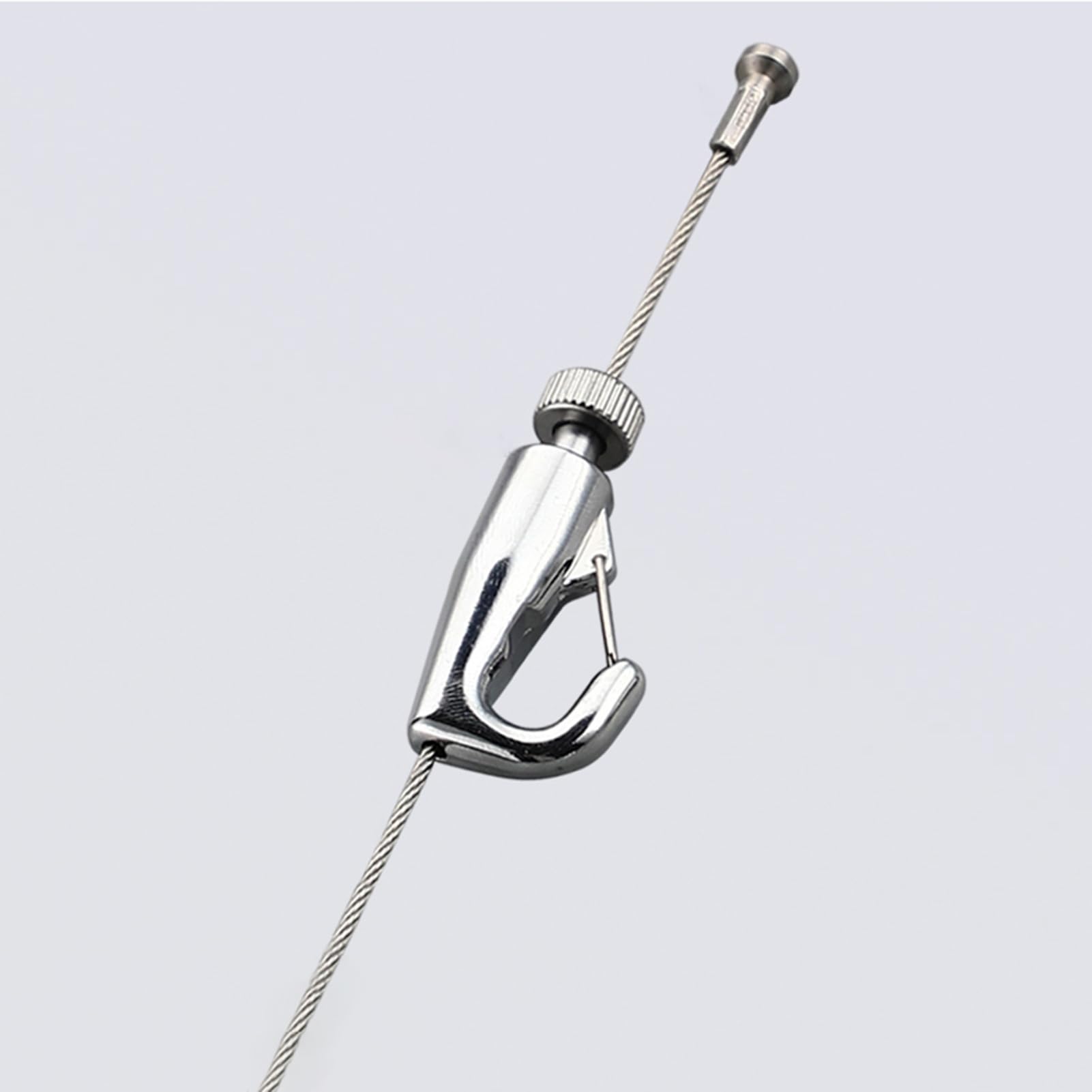 Colgar Cuadros Alambre de Acero para Colgar Cuadros con Ganchos y Anilla en D, Cordón Flexible para Colgar Espejos, Riel para Cuadros con Ganchos y Alambre Ajustable(9.8'/3m Cable,8pcs)