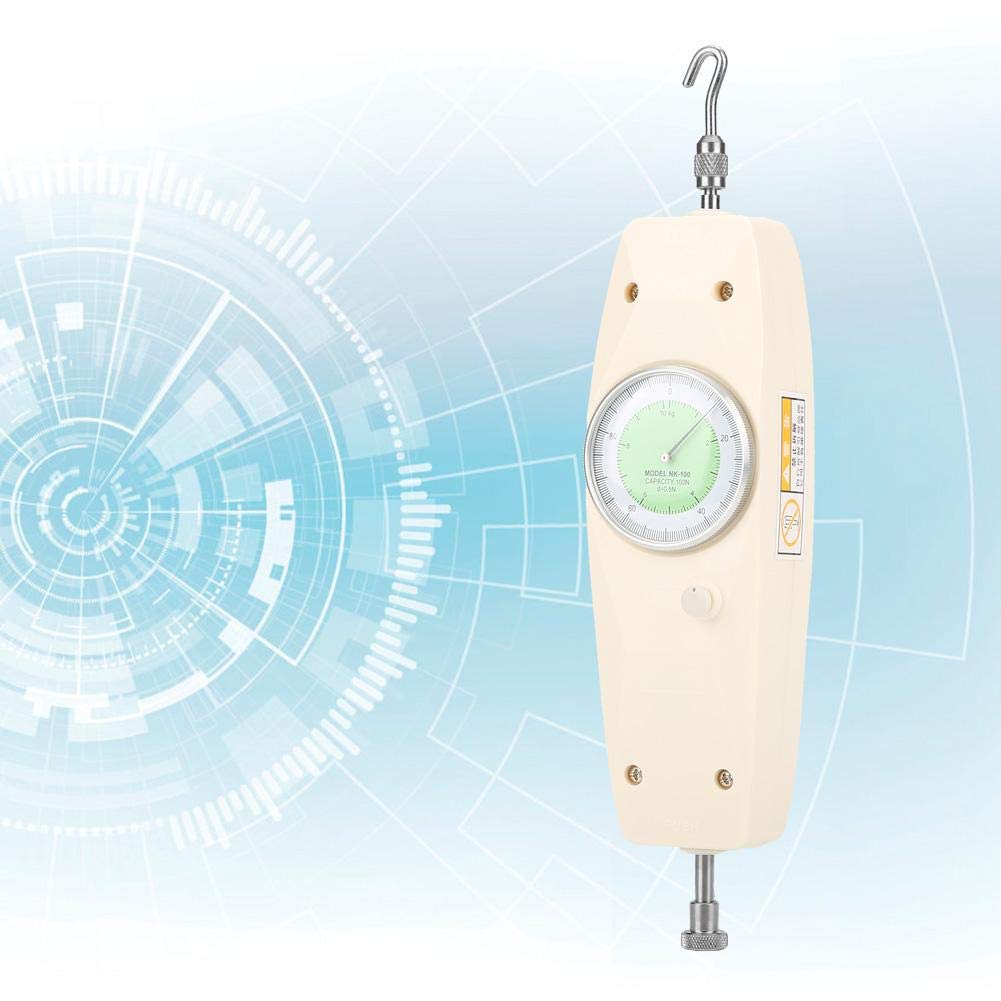 Dinamometro analogico 100N, misuratore di NK-100 misuratore di di spinta 0,5N tester strumento di misura della per l'elettronica degli apparecchi elettrici