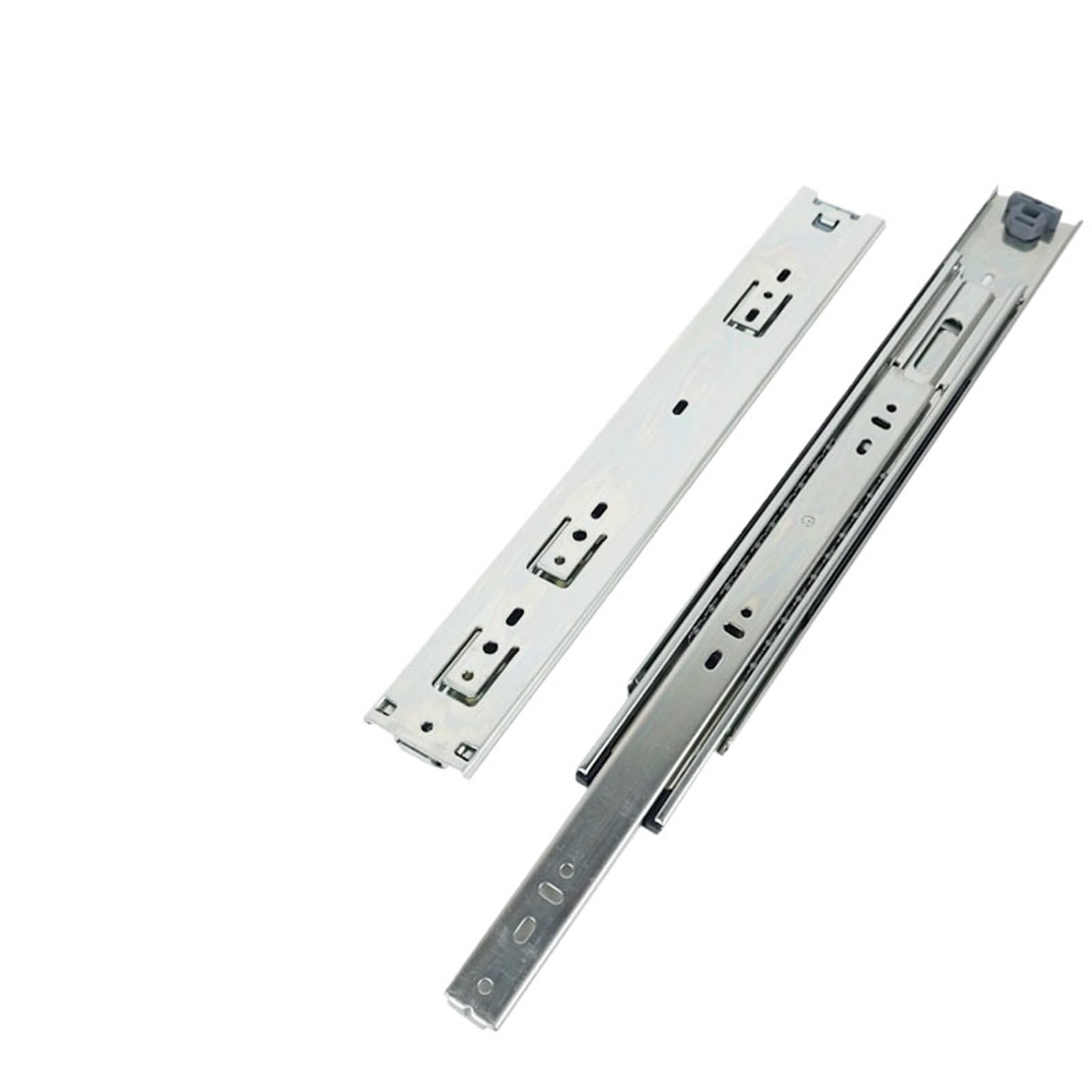Riel deslizante industrial de 600mm de alta resistencia para cajón ancho, 2 uds