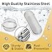 Iffitya Small Parts Jewelry Cleaning Basket - 2Pcs Stainless Steel Basket, Ideal for Ultrasonic Cleaner, Durable and Efficient Basket for Cleaning Jewelry and Small Parts