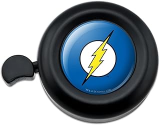 GRAPHICS & MORE The Flash Lightning Bolt Logo Bicycle Handlebar Bike Bell