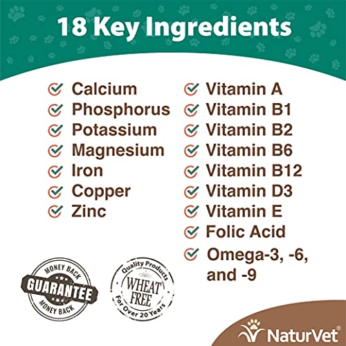 Naturvet – Vitapet Puppy Daily Vitamins For Dogs – Plus Breath Aid – Specifically Formulated To Provide Puppies With Essential Vitamins, Minerals, Amino Acids & Fatty Acids (70 Soft Chews) #TOP1