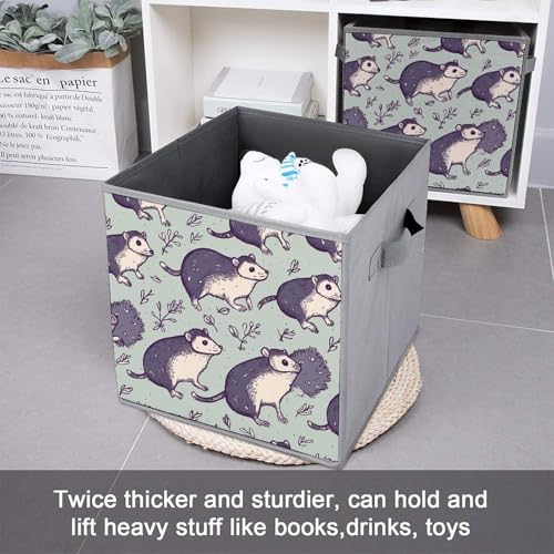 Bacs de rangement pliables pour vêtements Opossum et paniers de placard - 7
