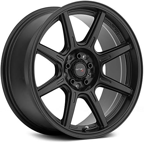 Drifz 308B Spec-R Carbon Black Wheel with (18x8/5x100, 20mm Offset)